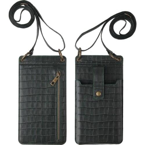 1PC Card package leather phone case for iphone 12 X XR XS MAX 7 8 6 6s plus 7plus 11 Pro Crossbody bag back cover