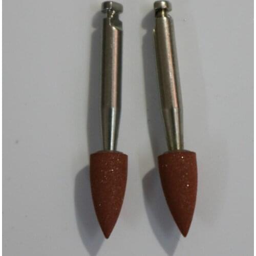 20pcs Dental Lab Silicone Polisher 2.35mm Burs Cups Rubber Silicon Nail Drill Milling Cutter Polisher Manicure Nail Art Tools