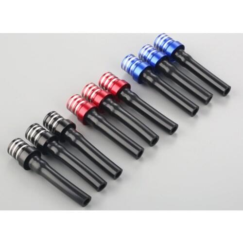 3Pcs Gas Fuel Tank Cap Valve Vent Breather Hose Tube Breather Pipe Motorcycle Fuel Petrol Tank Cap CNC Machined Aluminum