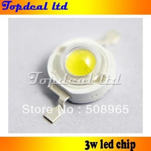 3W 180lm-200lm High Power Taiwan Epistar Chip LED Bulb Lamp Beads Neutral White 3800-4500K