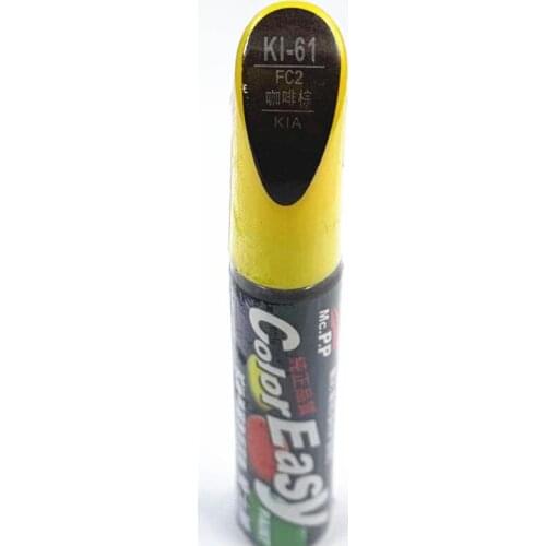 Car scratch repair pen, auto brush painting pen KI-61 for KIA K2 RIO,K3, K5 cerato soul forte sportage optima