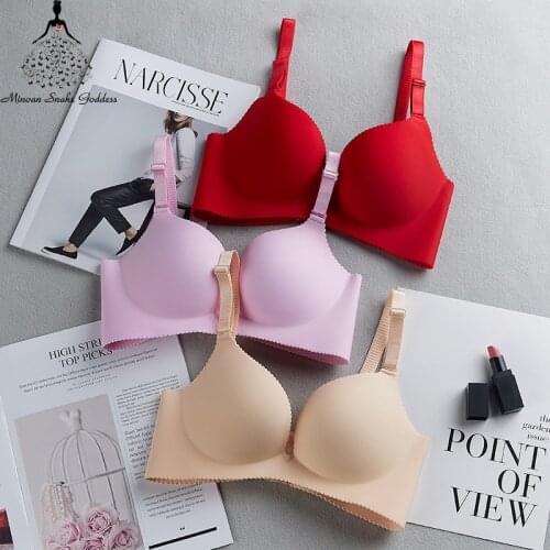 Sexy Women Bra Push Up Seamless Bra Female Underwear Bras For Women Push Up Bralette Lingerie Wire Free Soutien Gorge Femme