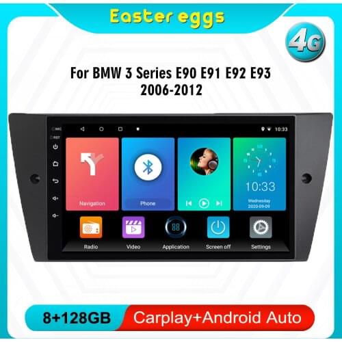 Eastereggs For BMW 3 Series E90 E91 E92 E93 2006-2012 2 DIN Car Radio Multimedia Player Android Navigation GPS Head Unit