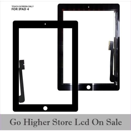 For iPad 3 / IPad 4 A1416 A1430 A1403 Touch Panel Screen Glass Sensor Replacement Parts For Ipad 3 / 4