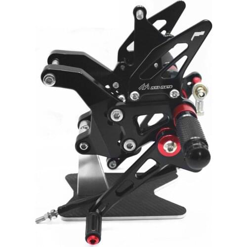 For KAWASAKI Z900 2017 2018 CNC Adjustable Footrests Foot Pegs Rider Rearsets Foot Rest Pedal