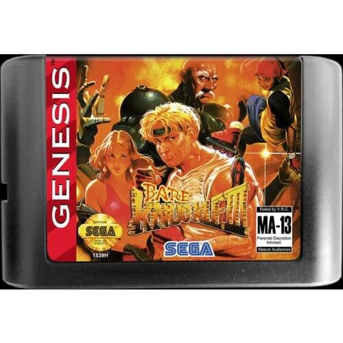 Genesis Game : Bare knuckle 3 ( USA Version!! English Language!! )