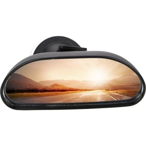 Car Interior Rearview Mirror Car Back Seat Baby View Mirror Interior Parts Suction Cup Baby Mirrors Rotation Adjustable