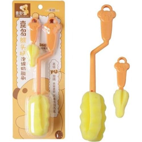 Bottle Brush Kitchen Cleaning Tool Sponge Brushes for Cups Bottles Feeding Nipple Wineglass Bottle Coffee Tea Glass Cup Mug