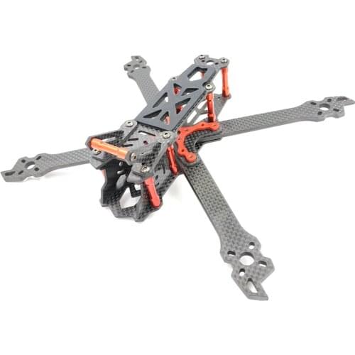 AlfaRC Fighter 5/6/7inch Mark2 Carbon Fiber FPV Freestyle stretch X Quadcopter Frame kit RC Drone Support 5030 5045 5145 F3 F4