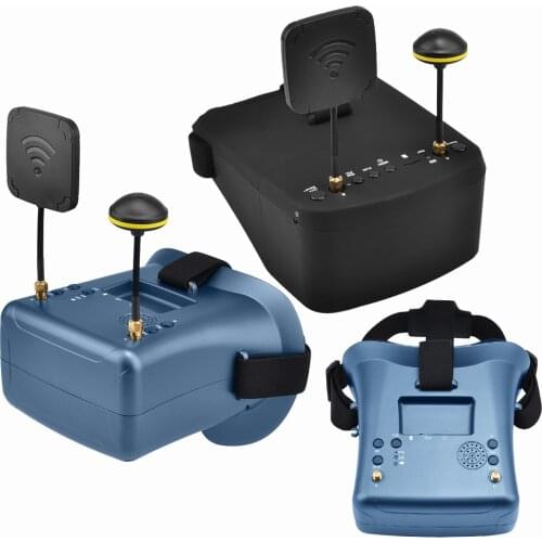 Goggles,LS-800D 5.8G 40CH 5inch/4.3inch HD DVR Video FPV Goggles for RC Racing Drone Quadcopter Multi-copter