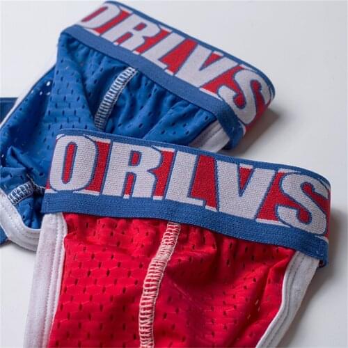 Mens Sexy Low-Waist Hollow Mesh T-Pants See-Through Exposed Buttocks Light Double Thong Jockstraps Gay 3D Cut Underwear Briefs