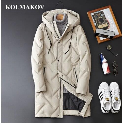 KOLMAKOV 2020 Mens Winter Coats Top Quality 85% White Duck Down Jackets Men M-3XL High Quality Casual Thicken Jackets Coats Man
