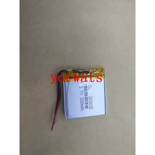 New Hot A Rechargeable Li-ion Cell New 3.7V lithium ion battery 303035 033035 300mAh smart watch micro camera