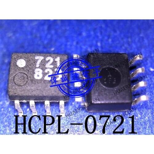 New Original HCPL-0721-500E Printing 721 SOP-8