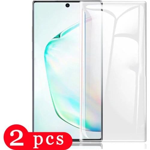 2/1Pcs film for Samsung Galaxy s20 FE s10 lite s10e s9 s8 plus note 20 Ultra 8 9 10 pro s7 tempered glass phone screen protector