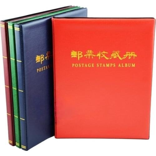 Postage Stamps Album 20 pages 500 units handmade Stamp Collecting Book Collecting 12 inch SCIE999
