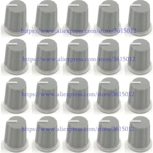 20PCS GRAY Replace EQ Rotary Knob For Pioneer DJM800 900 2000 NXS,Black - DAA1176 DAA1305