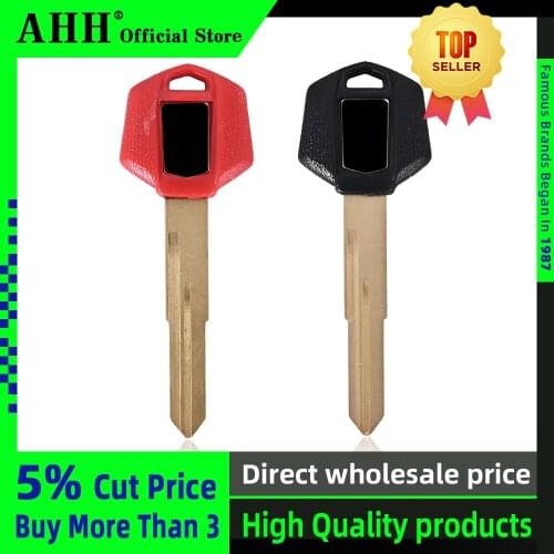 AHH Motorcycle Uncut Blade Blank Key For Suzuki BK B-KING GSR400 GSX1300 GSX 1300 Motorcycle Blank Key Uncut Blade
