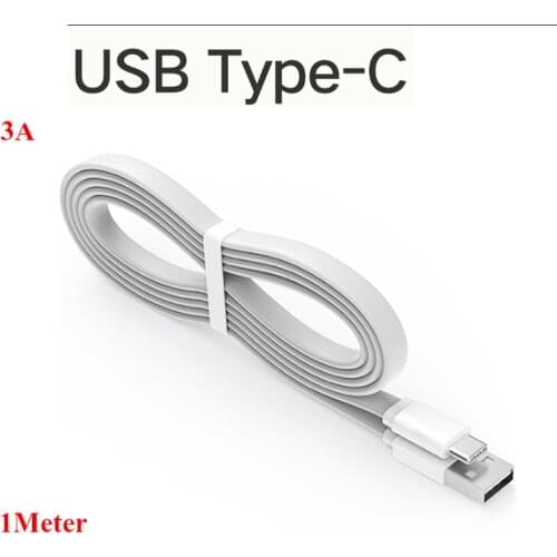 Xiaomi USB Type C Cable for Samsung S10 S9 3A Fast USB Charging Type-C Charger Data Cable for Redmi note 8 pro USB-C Cable Wire