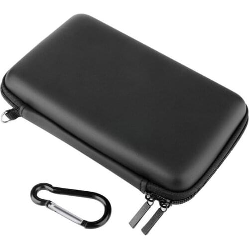 Cool Black EVA Skin Carry Hard Case Bag Pouch 18.5 X 11 X 4.5 Cm for Nintend 3DS LL with Strap Gaming Accessaries Nintendo