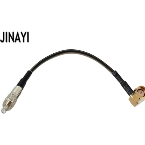 10pcs SMA Right Angle Male to TS9 Female Jack Connector RF Pigtail Coaxial Jumper Antenna Cable RG174 15cm 20cm 30cm
