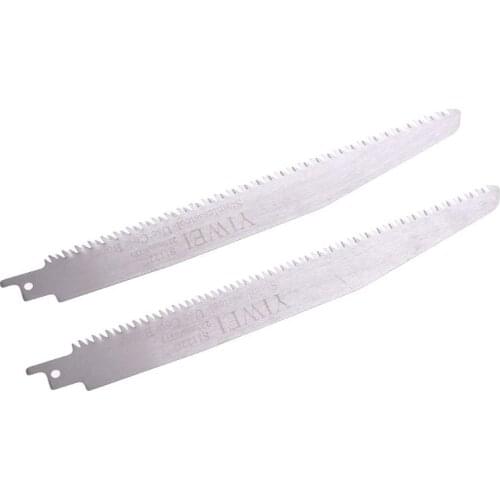2pcs S1122C Stainless Steel Reciprocating Saw Blade for Cutting Bone Meat Wood Metal