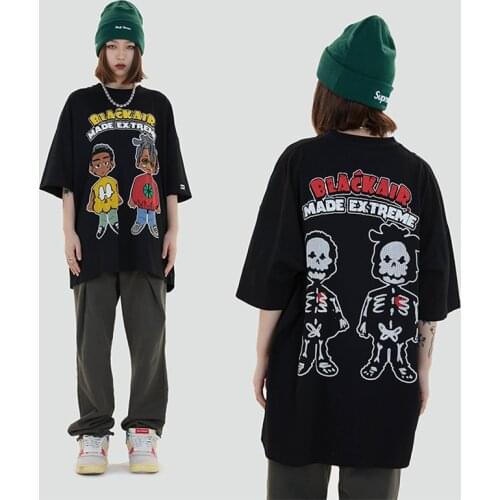 2021 New Arrival Top Fashion Street Hip Hop Short Sleeve T-shirt Cotton Novelty O-neck T Shirt Brand Clothing Tshirt Homme