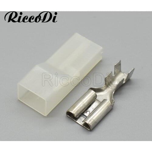 5-50 Sets 1Pin 9.5mm Series DJ7011-9.5-21 Female Wire Connector Terminal Plugs Socket Harness Soft Jacket