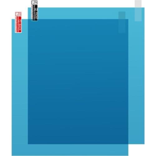 2pcs Car Rearview Mirror Rainproof Film Full Screen Glass Anti Fog Side Window Reflective Mirror Universal Waterproof Film