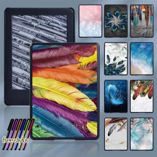 Tablet Cases for Amazon Kindle Paperwhite 1/2/3/4/Kindle 10th Gen 2019/8th Gen 2016 High Quality Plastic Backshell+Free Stylus