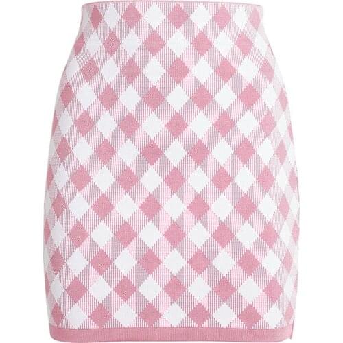 HAGEOFLY Knitted Pencil Skirts