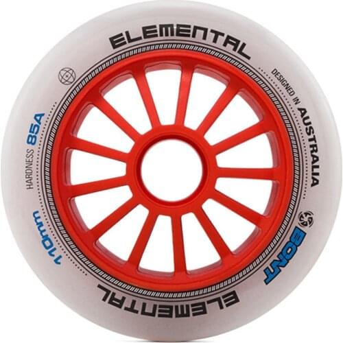 8pcs 100% Original Bont Elemental Speed Skates Wheels High Response 90 100 110mm 85A Inline Speed Patines Racing Skating Tires