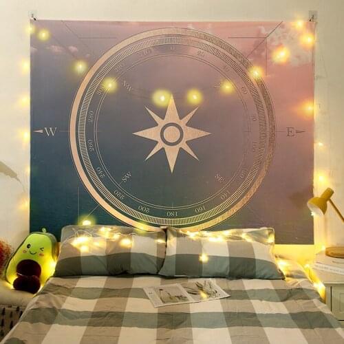 Mandala Tapestry Bohemian Decoration Wall Hanging Bedroom Psychedelic Scene Starlight Art Home Decoration 95*73cm