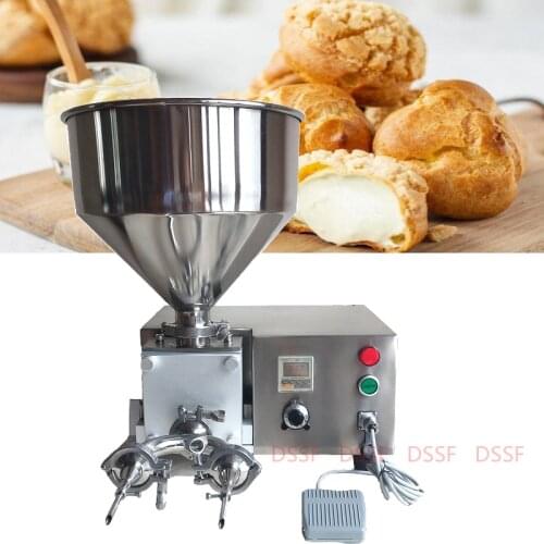Multifunctional Chocolate Injector Filler Cream Puff Filling Donut Cup Cakes Depositor Machine Pastry Injection