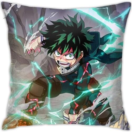 My Hero Academy Pillowcases On Cushions Decorative Cushion Cover For Cushion Anime Decoration Custom Pillow Cushion case