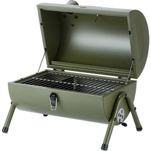 Portable Outdoor Arch BBQ Grill Smokeless Barbecue Frying Grill Pan New Patio Camping Picnic Korean Barbecue Stove For Garden