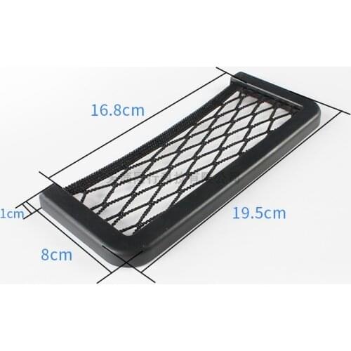 RV storage net storage net pocket black storage bag mobile phone net pocket