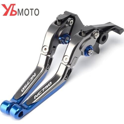 Top brands CNC Folding Extendable Motorcycle Brake Clutch Levers For HONDA NC 750S NC750X NC 750X 2014 2015 Fashion Accessories