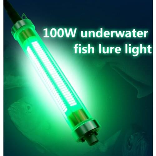 100W underwater fishing light led deep-water set fishing underwater fishing fishing light raft night fishing light