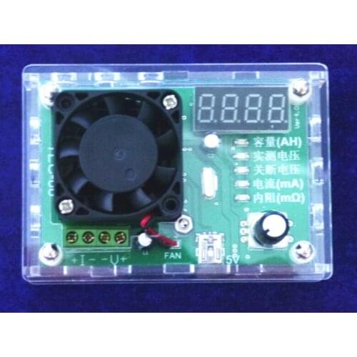 Battery capacity tester electronic load 18650 Ni MH Ni Cr button battery capacity tester TEC-06