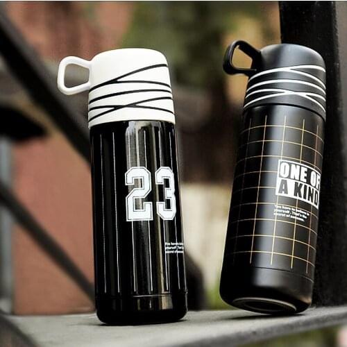 Stainless Steel Vacuum Flask Thermos Bottle for Water Bottle Women Fashionable Thermal Mug Thermos Tea Thermo Cup 350ml QZL102