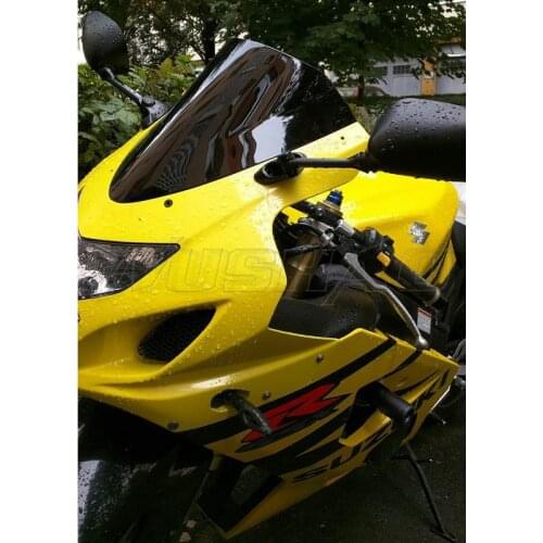Motorcycle Windshield Windscreen Screen For 2004 2005 Suzuki GSX-R600 GSXR600 GSX-R750 GSXR750 GSXR GSX-R 600 750 K4 K5 Black