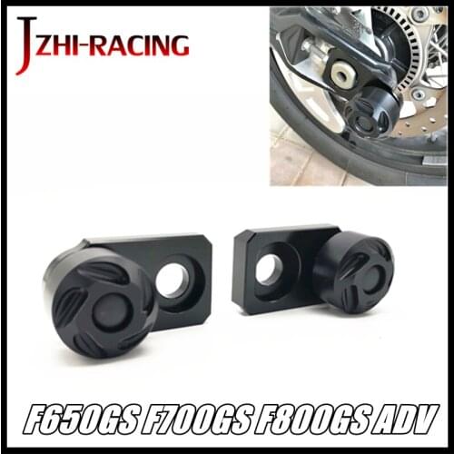 FOR BMW F650GS F700GS F800GS ADV Motorcycle Accessories Front Axle Fork Crash Pads Wheel Protector Guard