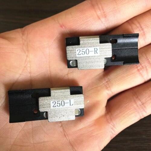 250um fiber clamp for FSM-80S FSM-70S FSM-22S FSM-12S FSM-60S 18S fiber fusion splicer single-core fiber holder