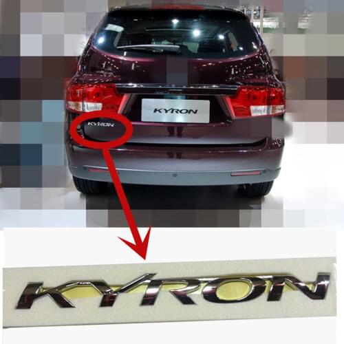 7991009101 Genuine emblem of the rear trunk rear door logo for SSANGYONG KYRON rear trunk lid logo badge