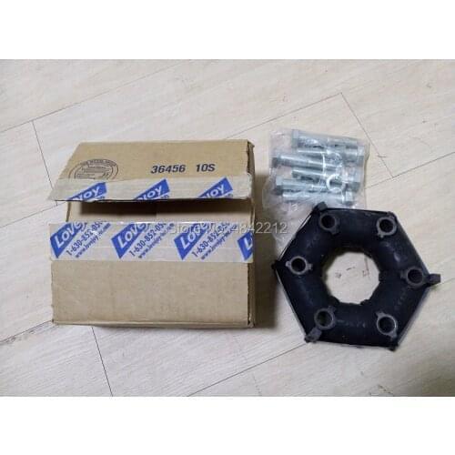 Free shippinge black original 046999 Sullair air compressor 8 holes driving coupling element LoveJoy SAGA