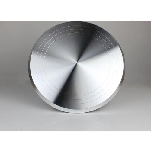 Aluminum alloy 12 inch turntable cake decoration accessory set rotating cake stand tool metal stainless steel pastry cake stand