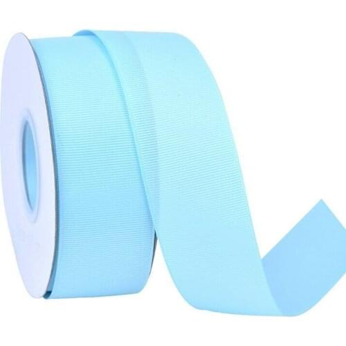 Pure color ribbon 100mm wide 50 yards DIY handmade materials gift package white hair bow Grosgrain ribbons
