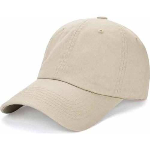 Adjustable Plain Soft Baseball Cap Washed 100% Cotton Dad Hats Unisex Daily Orange Pink Black Red Blue Khaki Brown