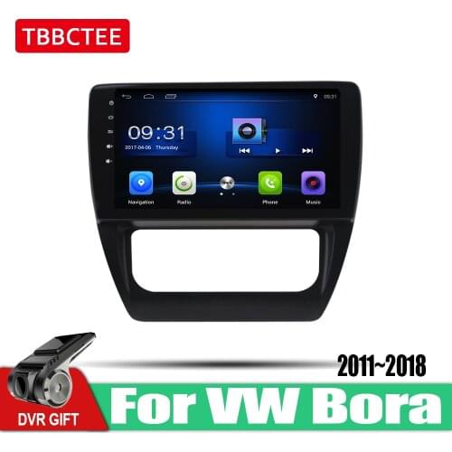 TBBCTEE 10.1 Inch 2Din Android Car Radio Wifi Autoradio HD Tochscreen GPS Multimedia Player For Volkswagen VW Bora 2011~2018